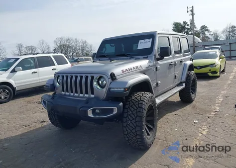 2018 Jeep Wrangler Unlimited Sahara 4X4 из США, поврежденный, VIN 1C4HJXEG1JW149109